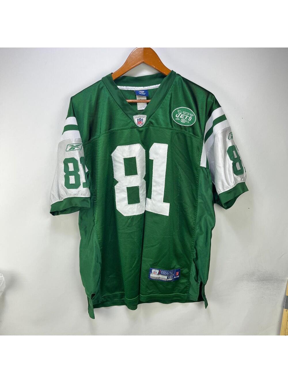 Vintage Reebok New York Jets Dustin Keller Jersey Size 50